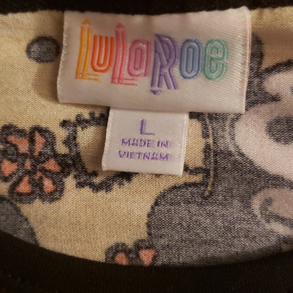 LuLaRoe UNISEX DISNEY Randy baseball style tshirt - Picture 3 of 4